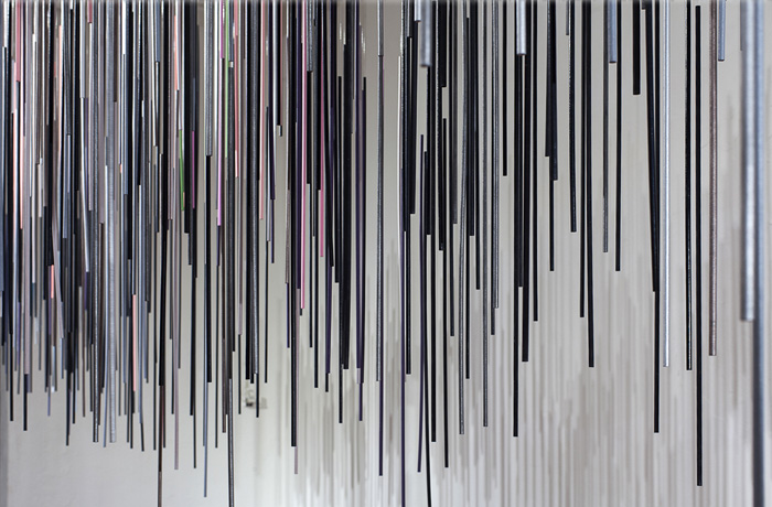 Přítomný okamžik, instalace, Galerie Meetfactory, 2013
